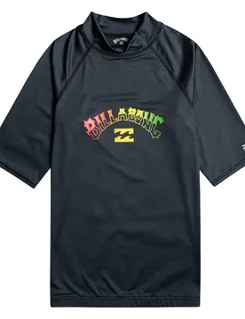 Rash Guard Manches Courtes Arch Black Heather M