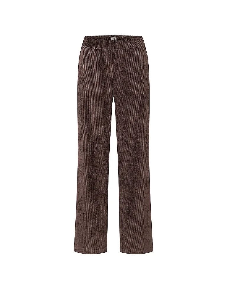 Marlenehose CHIARA braun 46/L32 damen - Mac - FashionsVida