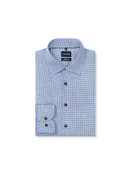Camicia Body Fit blu 42
