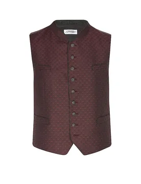 Trachtengilet VOITL 2 dunkelrot 50 herren - Grasegger - FashionsVida