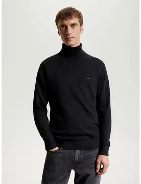 Maglione A Collo Alto Mw0mw2808 Black 2XL - Tommy hilfiger - FashionsVida