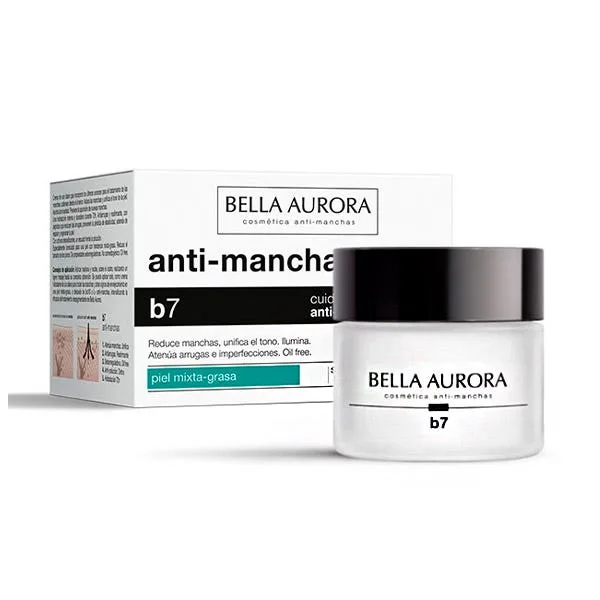 B7 Crema Anti-Manchas Piel Mixta Grasa - Bella Aurora - FashionsVida
