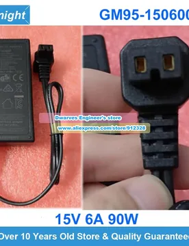 GM95-150600-D AC Adapter 15V 6A 90W Laptop Charger Power Supply MSIP-REM-GVE-GM95-129700-D HU10379-16023A - Aliexpress - FashionsVida