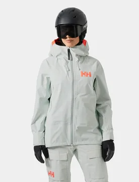 Women's Sogn Shell Jacket Green XL - Seafoam Green - Female - Helly Hansen - FashionsVida