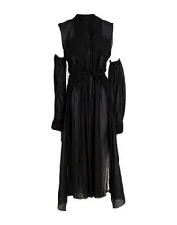 Vestido midi Mujer Negro 34,36,38 Mujer