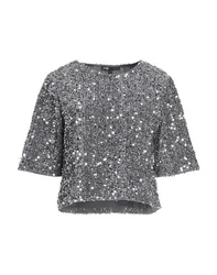 Maje Top Mujer Gris 1 Mujer
