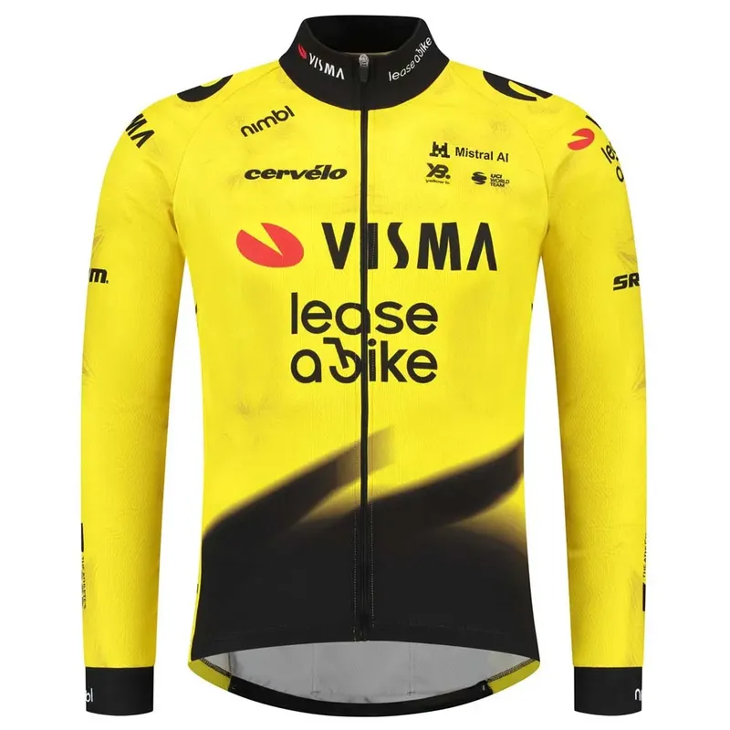 Maglia A Maniche Lunghe Team Visma Lease A Bike Replica 2026 Multicolor