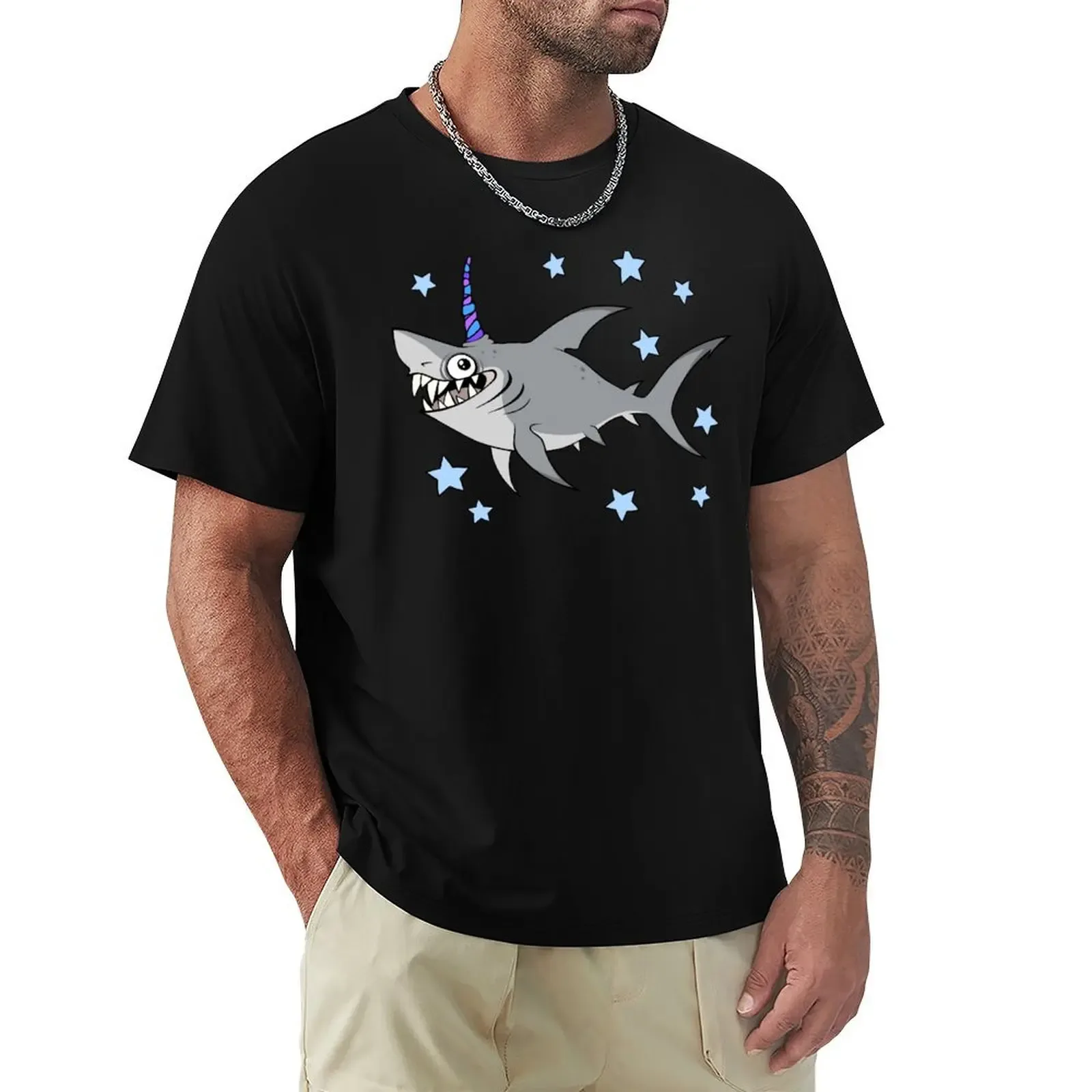 Unishark T-Shirt Plus Size Basic Short Sleeve Top - Aliexpress - FashionsVida