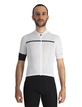 Maglia A Maniche Corte Stelvio White