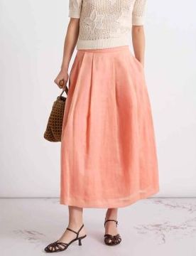 Para mujer. 2613101042200 Falda ligera de ramio Mllgettito (38), Casual, Algodón