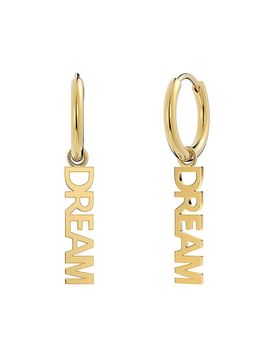 Ohrringe DREAM HOOPS Gold gold damen