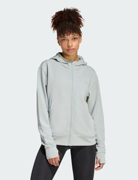 Felpa Designed 4 Training Full-Zip Hooded 2XS Wonder Sage