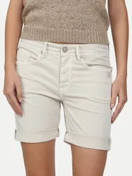 Boyfriend Jeans Shorts Weiß 31