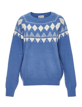Ebeeza Jersey beige / azul claro