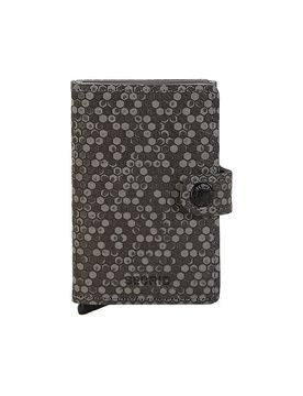 Geldbörse - Miniwallet Hexagon grey grau damen