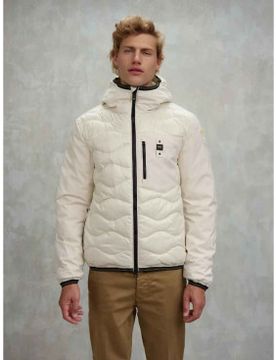 Para hombre. 25WBLUC08078 Plumífero Albert roto (XXL), Beige, Casual, Poliéster