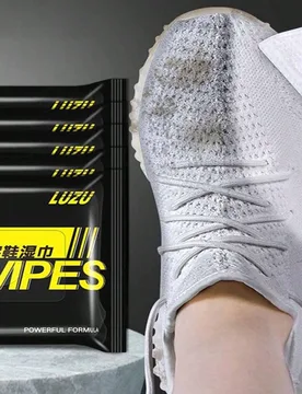 Pieza 12 hojas de toallitas desechables para limpiar zapatillas deportivas, detergente de limpieza para zapatos deportivos para senderismo al aire lib - Shein - FashionsVida