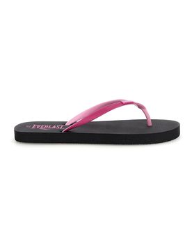 Ciabatte infradito nere e fucsia EV060WS 36
