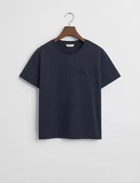 REG TONAL SHIELD SS T-SHIRT female