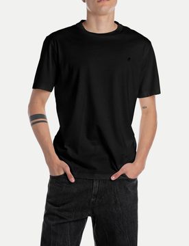Replay Basic T-Shirt Schwarz XL