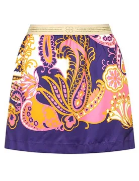Minirock Damen Blau 32,34 Damen - TRUE ROYAL - FashionsVida