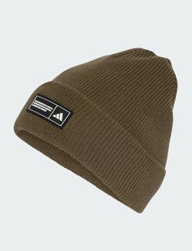 BERRETTO ESSENTIALS LABEL CUFFED Adulto (L/XL) Olive Strata / White