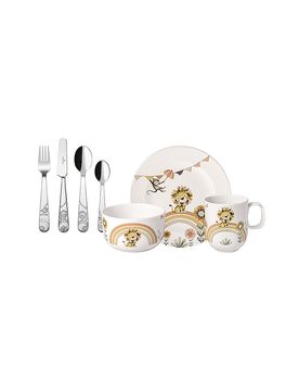 Kinder Geschirrset 7tlg Roar Like A Lion beige baby