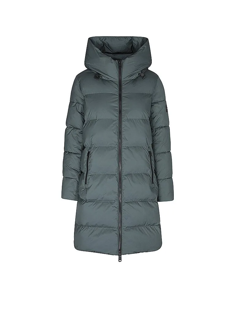 Steppmantel MANLIE petrol M damen - Ecoalf - FashionsVida