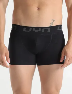 Position+ UW Trunk Cut 3 Inch Herren Unterhose, schwarz XXL