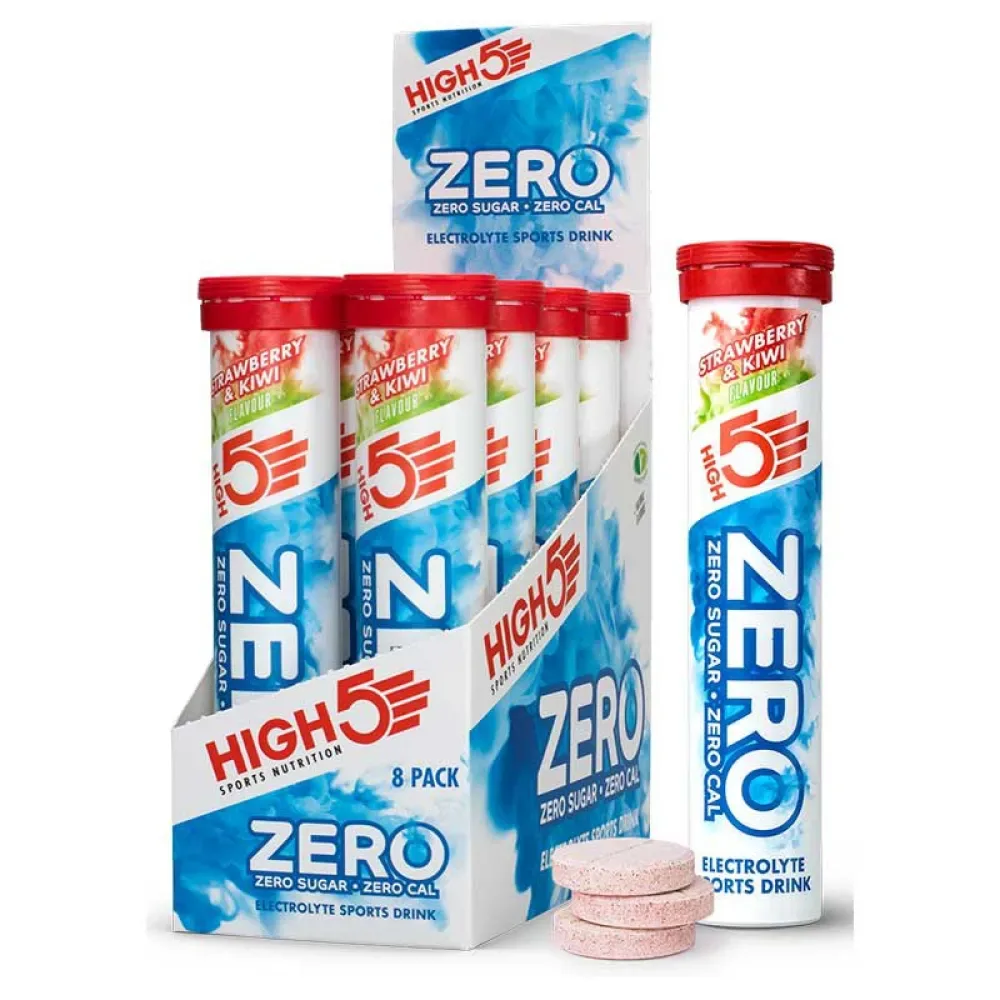 Boîte De Comprimés Zero Fraise Et Kiwi 8 Unités - High5 - FashionsVida