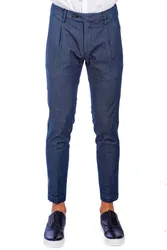 Pantalone Capri Con Pences Effet Denim FREDERICK 1107 W298