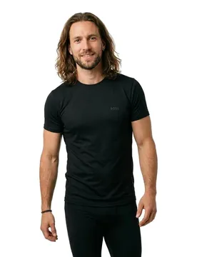 T-shirt à Manches Courtes Tegood 10240843 Orange Black S