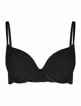 Reggiseno con ferretto CLASSICOTTON nero nero 80C - Skiny - FashionsVida