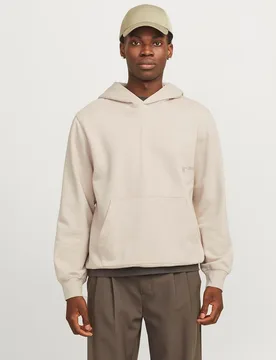 Jack & Jones - Sudadera con capucha, mangas largas y logo frontal de hombre - jack & jones - FashionsVida