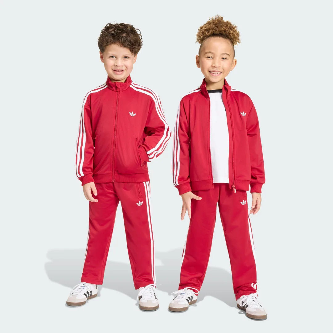 TUTA DA GINNASTICA FIREBIRD 3-4A Team Victory Red - Adidas - FashionsVida