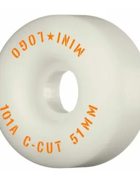 Roues De Skateboard Mini-logo C-cut White 51 mm/101A unisex