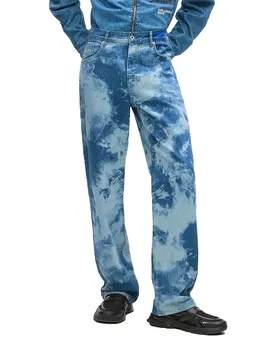 Jean B2m10136 Straight Fit Acid Light Blue 31