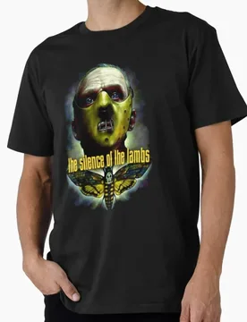 Horror Hannibal The Silence Of The Lambs 0426 Scary movies Cannibal Gift t shirt Short Sleeve Graphic clothes All size tee S-6XL - Aliexpress - FashionsVida