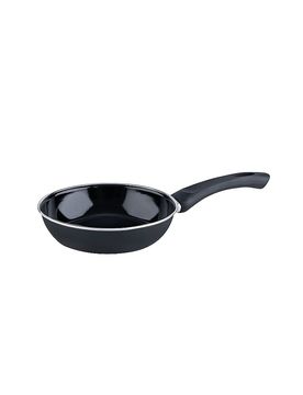 Emaille Gourmetpfanne 20cm schwarz schwarz baby
