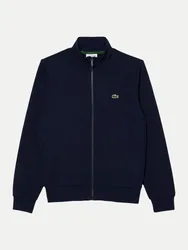 Sweatjacke mit Stehkragen Blau M