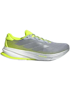 Chaussures de running - Supernova Rise 2 M Halo Silver/Silver Met/Lucid Lemon - Taille 44 - Jaune - Adidas - FashionsVida