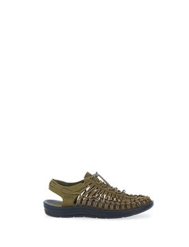 Sandali intrecciati VERDE MILITARE 9.5