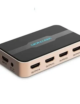 Splitter Hdmi Accg0-eu Black / Gold One Size unisex - Vention - FashionsVida