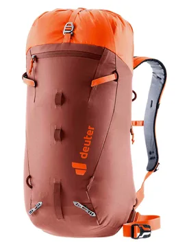 Bergsteigerrucksack Guide 24 Redwood/Papaya für Herren Rot - Deuter - FashionsVida