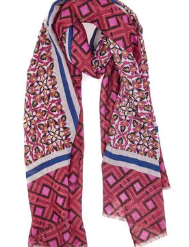Maxi Foulard Fuxia Da Donna GianMarco Venturi 62926