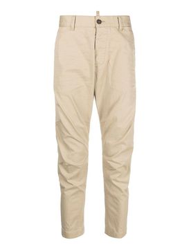 Dsquared2 Pantaloni chino in cotone