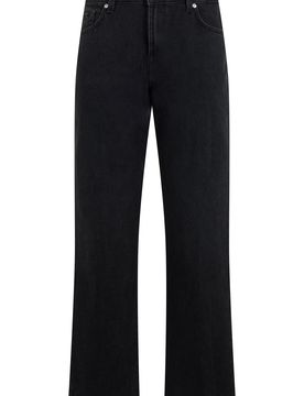 Women's Straight-Cut Cotton Denim Jeans