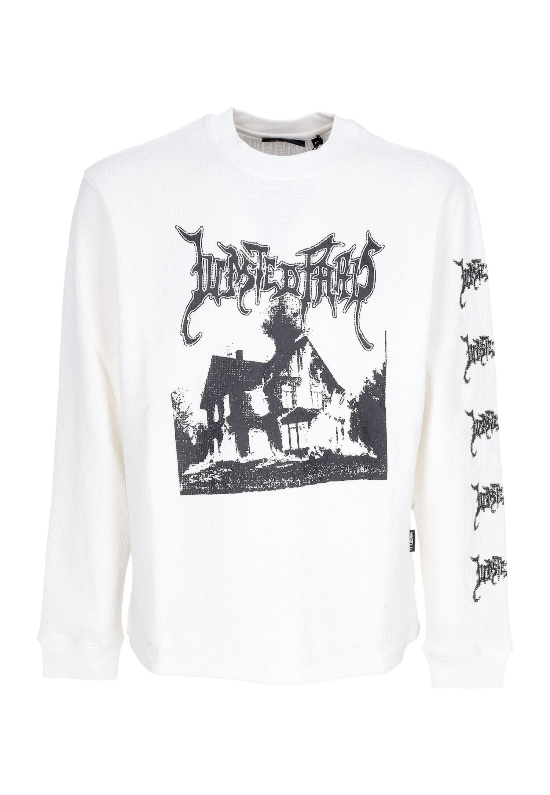 Maglietta Manica Lunga Uomo Ignited Thermal L/s Tee White - Wasted Paris - FashionsVida