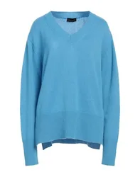 Pullover Damen Azurblau S Damen