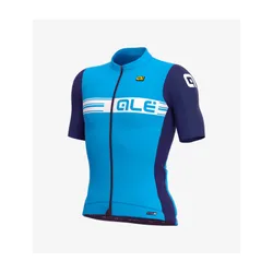 Maglia ciclismo GRAPHICS PR-S LOGO Summer azzurro